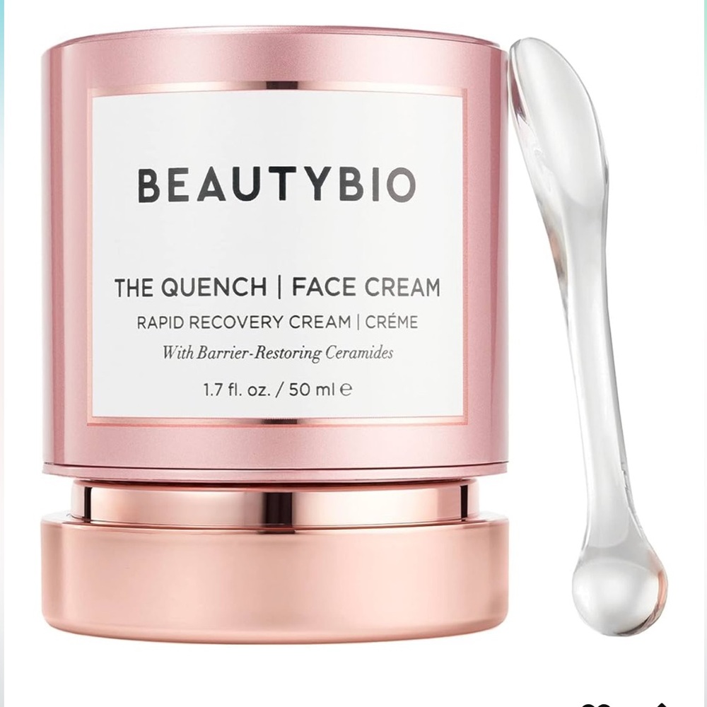 BeautyBio The Quench: Quadralipid Skin Recovery Cream Moisturizer 1.7 FL.OZ